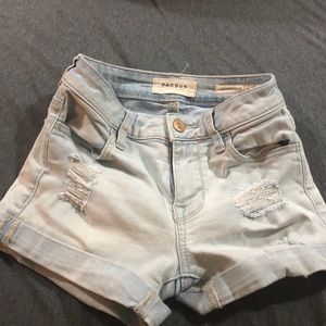 Pacsun super stretch shortie shorts size 22